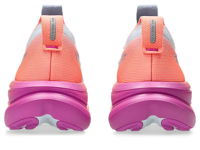 Purchase (W) アシックス ゲルニンバス 28 ランニングシューズ スカイ/デジタルサクラ 1012B987-400