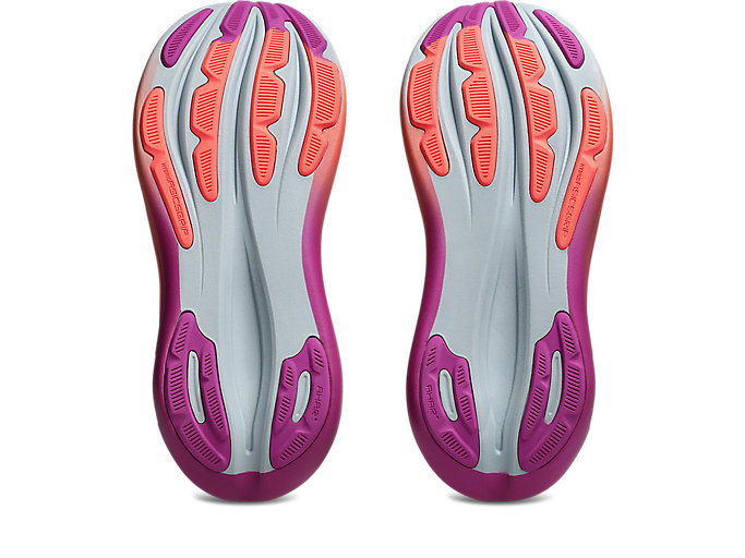 Sizing (W) アシックス ゲルニンバス 28 ランニングシューズ スカイ/デジタルサクラ 1012B987-400