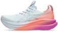 Cheap (W) アシックス ゲルニンバス 28 ランニングシューズ スカイ/デジタルサクラ 1012B987-400