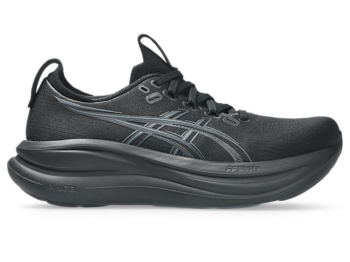 (Women) ASICS GEL-NIMBUS 28 Running Shoes Black/Graphite Grey 1012B899-001