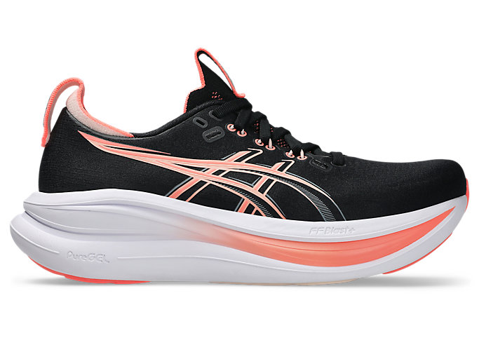 (Women) ASICS GEL-NIMBUS 28 Running Shoes Black/Pearl Pink 1012B899-003