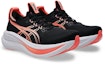 Order (W) ASICS GEL-NIMBUS 28 Zapatillas de Running Negro/Rosa Perla 1012B899-003