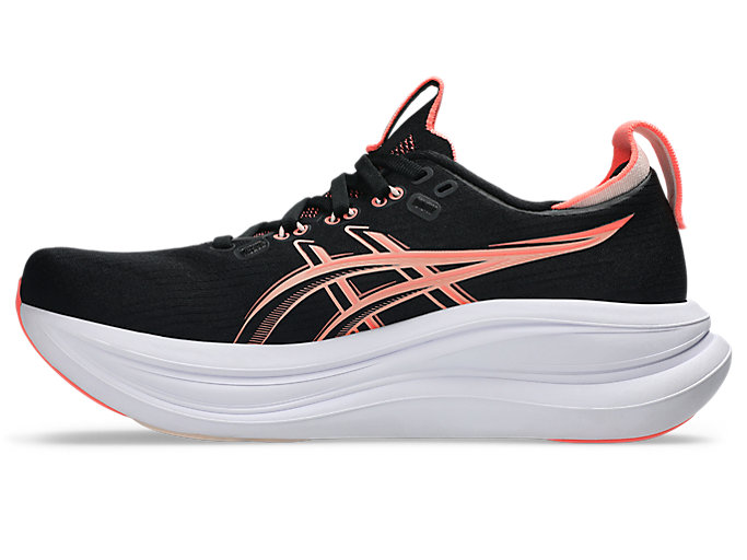 Shop (W) ASICS GEL-NIMBUS 28 Zapatillas de Running Negro/Rosa Perla 1012B899-003