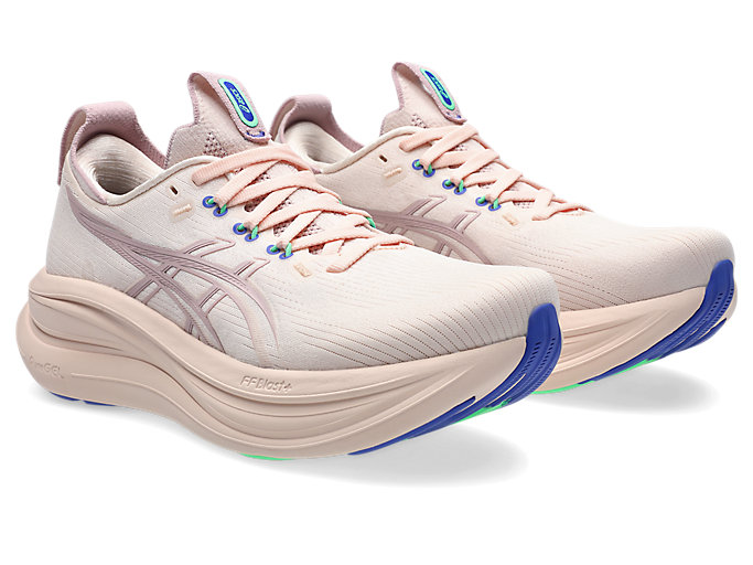 Lookbook (Women) ASICS GEL-NIMBUS 28 Running Shoes Pearl Pink/Morganite 1012B899-700