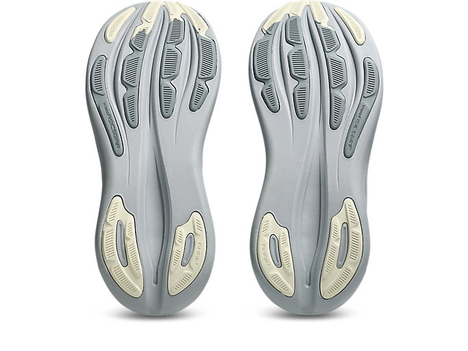 Sizing (W) ASICS GEL-NIMBUS 28 跑鞋 灰色/奶油色 1012B899-021