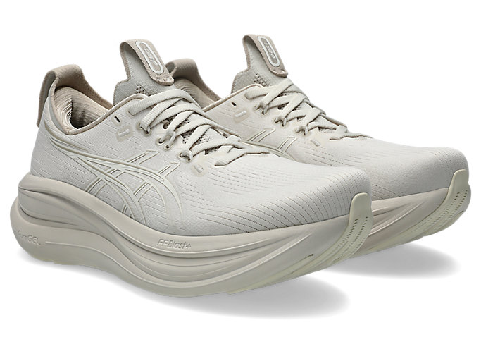 Lookbook (W) ASICS GEL-NIMBUS 28 Hardloopschoenen Soft Oat/Cream 1012B899-251