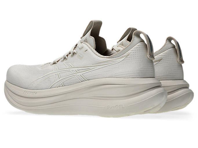 Shop (W) ASICS GEL-NIMBUS 28 Hardloopschoenen Soft Oat/Cream 1012B899-251