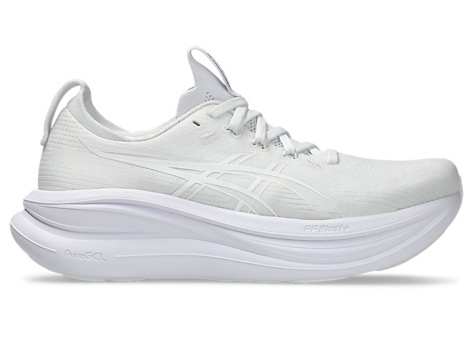 (Women) ASICS GEL-NIMBUS 28 Running Sneakers White/White 1012B899-100