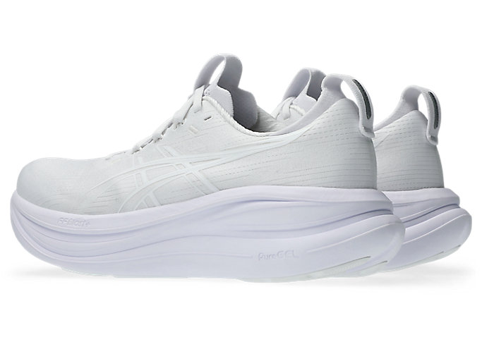 Lookbook (W) ASICS GEL-NIMBUS 28 Kasut Lari Putih/Putih 1012B899-100