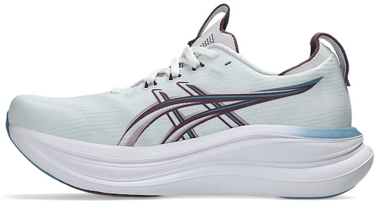(W) ASICS GEL-NIMBUS 28 寬楦慢跑鞋 北極藍/絲絨紫 1012B917-400 Shop (W) ASICS GEL-NIMBUS 28 寬楦慢跑鞋 北極藍/絲絨紫 1012B917-400