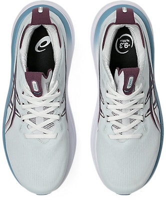 (W) ASICS GEL-NIMBUS 28 寬楦慢跑鞋 北極藍/絲絨紫 1012B917-400 Details for (W) ASICS GEL-NIMBUS 28 寬楦慢跑鞋 北極藍/絲絨紫 1012B917-400