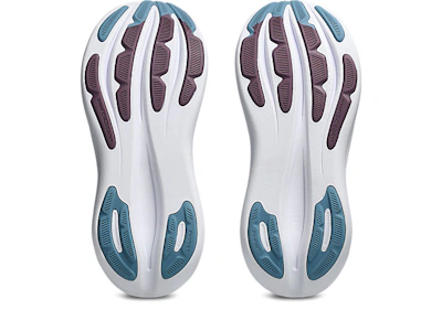 (Women) ASICS GEL-NIMBUS 28 Wide Running Shoes Arctic Blue/Velvet Purple