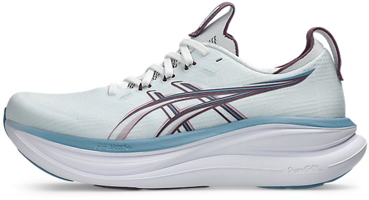 (W) ASICS GEL-NIMBUS 28 寬楦慢跑鞋 北極藍/絲絨紫 1012B917-400 Cheap (W) ASICS GEL-NIMBUS 28 寬楦慢跑鞋 北極藍/絲絨紫 1012B917-400