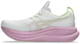Shop (Women) ASICS GEL-NIMBUS 28 Wide Running Shoes White/Hazy Lilac 1012B917-101