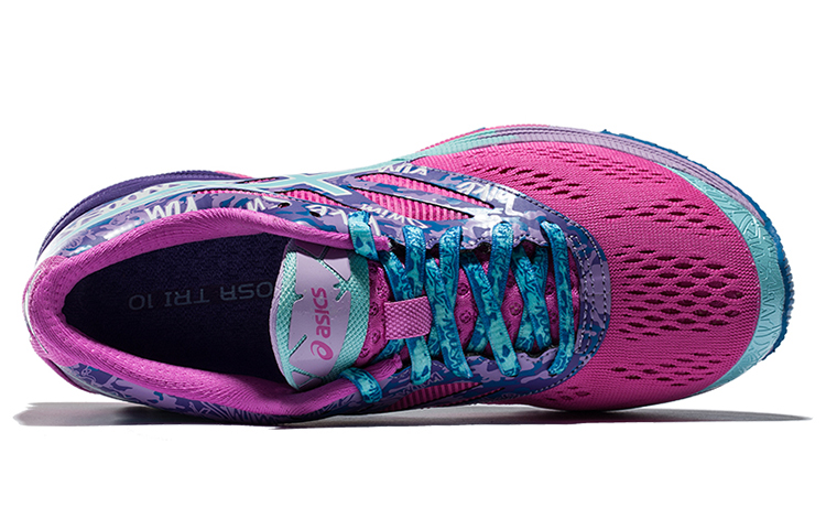 Lookbook Asics Gel-Noosa 10 跑步鞋 女款 紫藍