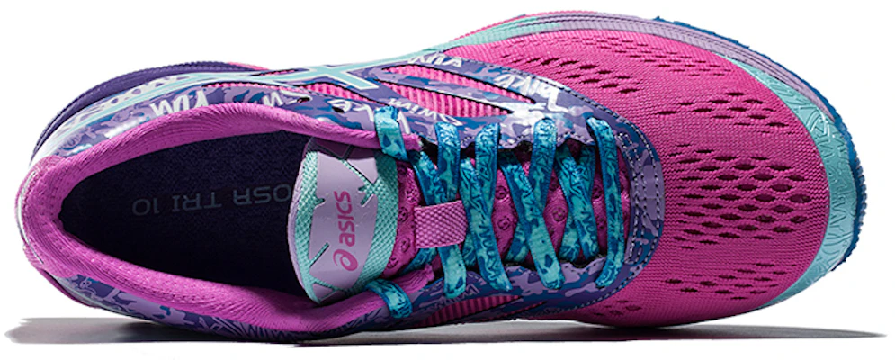 Asics Gel-Noosa 10 跑步鞋 女款 紫藍 Lookbook Asics Gel-Noosa 10 跑步鞋 女款 紫藍