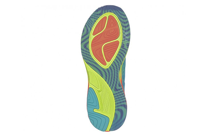 Lookbook (W) ASICS Gel-Noosa Ff Jaune/Bleu T772N-3906