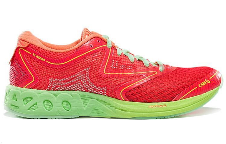 Lookbook Asics Gel-Noosa 低筒 跑步鞋 女性版 粉綠色