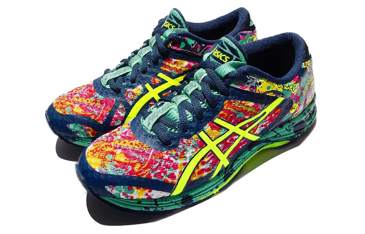 Lookbook (Women) ASICS Gel-Noosa Tri 11 'Blue Yellow Multicolor' T676N-5807