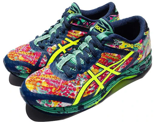 (Women) ASICS Gel-Noosa Tri 11 'Blue Yellow Multicolor' T676N-5807 Lookbook (Women) ASICS Gel-Noosa Tri 11 'Blue Yellow Multicolor' T676N-5807