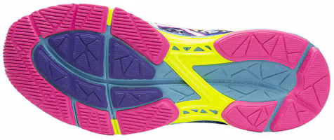 Shop Asics Gel-Noosa Tri 11 女性款 藍白 跑步鞋