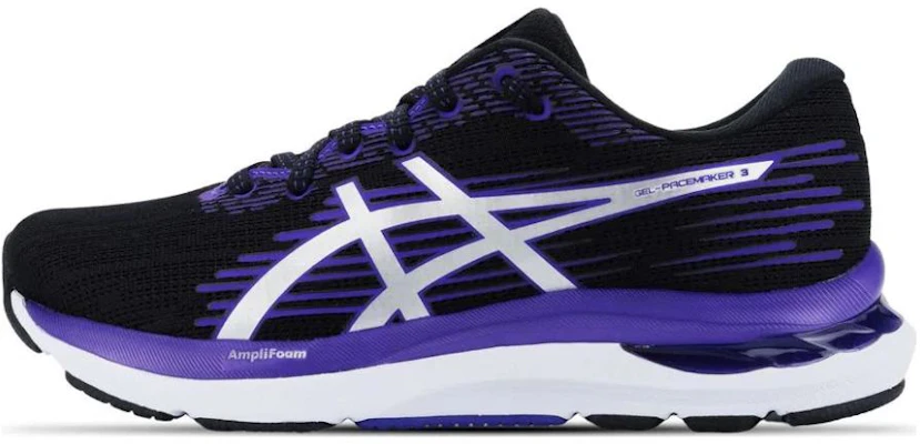 Asics Gel-Pacemaker 3 防滑耐磨透氣 低筒 跑步鞋 女款 黑白紫 Buy Asics Gel-Pacemaker 3 防滑耐磨透氣 低筒 跑步鞋 女款 黑白紫