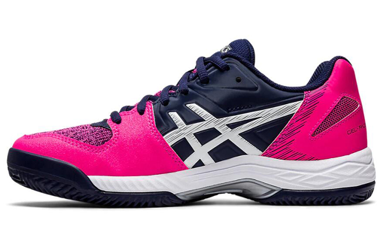 (Women) ASICS Gel-Padel Exclusive 5 SG Soft Ground 'Blue Pink White' 1042A004-402