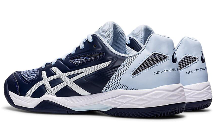 Shop Asics Gel-Padel 獨家 5 SG 女款 藍白 跑步鞋