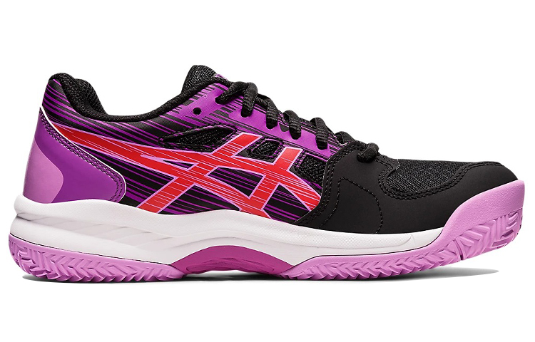 Order Asics Gel-Padel Exclusive 6 極致舒適耐磨墊球鞋 女裝 黑紫色