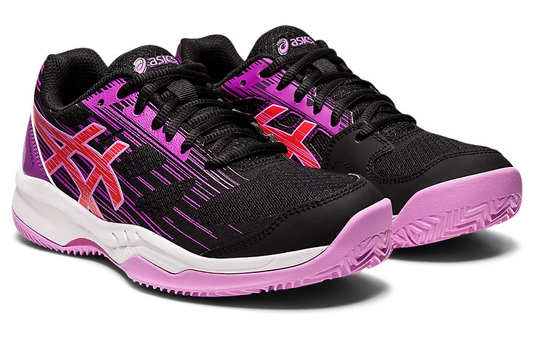 Lookbook Asics Gel-Padel Exclusive 6 極致舒適耐磨墊球鞋 女裝 黑紫色