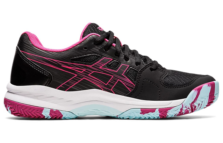 Order Asics Gel-Padel Exclusive 6 耐磨防滑壁球鞋 女款 黑玫瑰粉