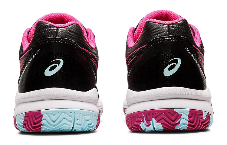 Purchase Asics Gel-Padel Exclusive 6 耐磨防滑壁球鞋 女款 黑玫瑰粉