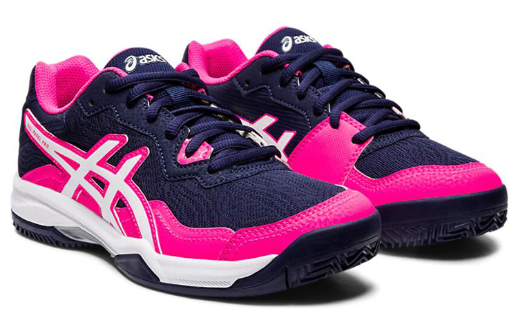 Lookbook (W) ASICS Gel-Padel Pro 4 Bleu/Rose/Blanc 1042A111-401