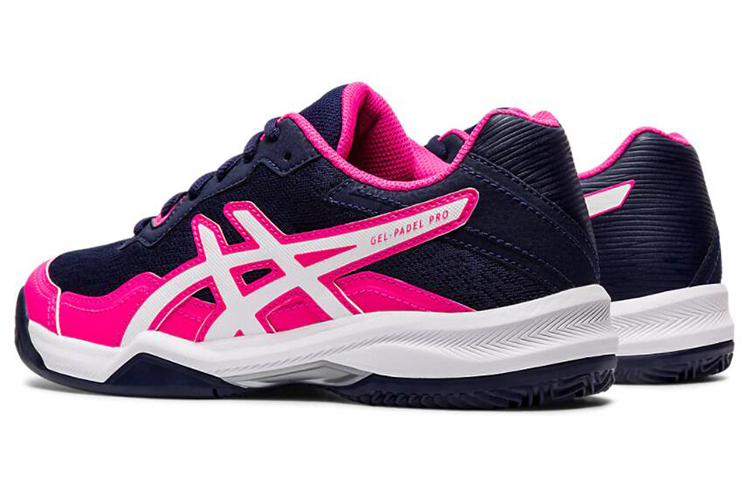 Shop (W) ASICS Gel-Padel Pro 4 Bleu/Rose/Blanc 1042A111-401