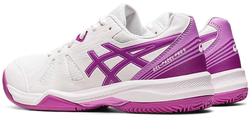 (W) ASICS Gel-Padel PRO 5 ''Blanc Violet'' 1042A200-100 Shop (W) ASICS Gel-Padel PRO 5 ''Blanc Violet'' 1042A200-100