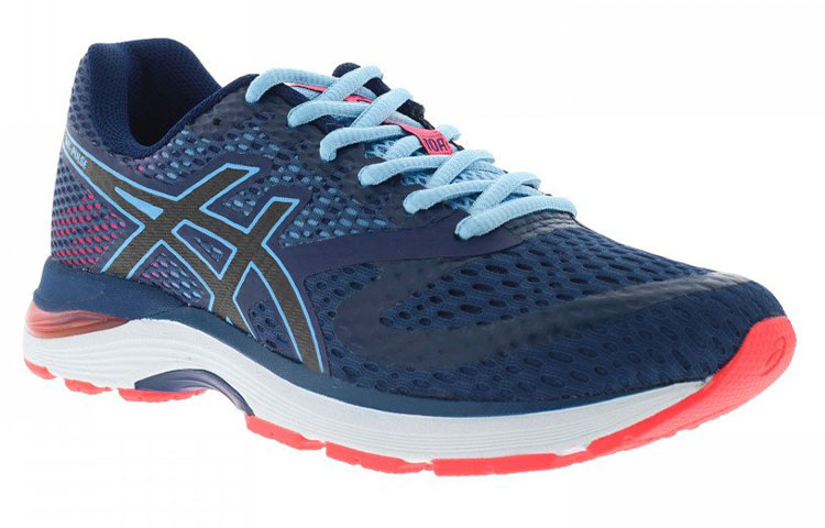 Lookbook (W) 亚瑟士Gel-Pulse 10 '蓝橙'运动鞋 1Z22A007-401