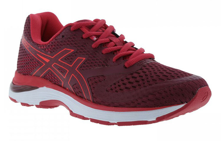 Lookbook 亞瑟士 Gel-Pulse 10 A 低幫跑步鞋 女款 紅白