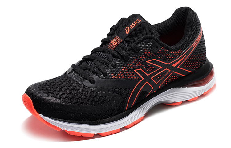 Order (W) ASICS Gel-Pulse 10 Hitam/Oranye 1012A010-001