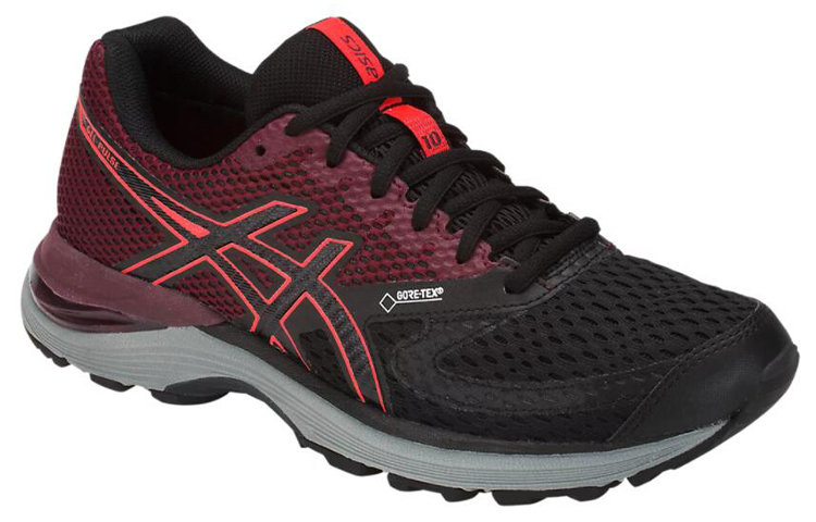 Lookbook (W) ASICS Gel-Pulse 10 G-TX 'Hitam Merah' 1012A009-001