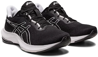 Lookbook Asics Gel-Pulse 14 減震防滑耐磨 低筒 跑步鞋 女款 黑白 D寬