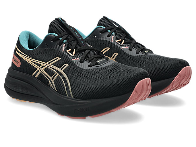 Order (W) ASICS GEL-PULSE 17 GTX Kasut Lari Hitam/Apricot Crush 1012B926-001