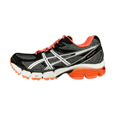 (W) ASICS Gel-Pulse 4 'Black White Orange'