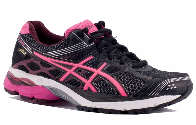 Order (W) ASICS Gel-Pulse 7 G-TX 'Hitam Merah Jambu' T5F7N-9035