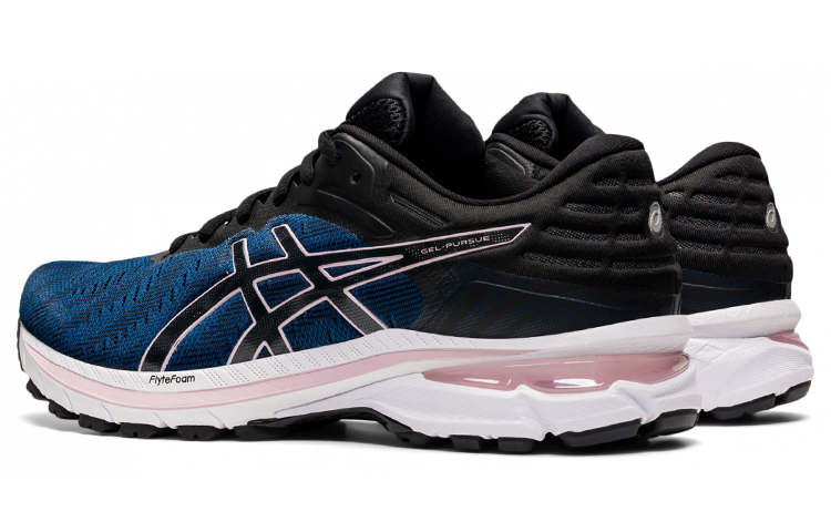 Shop (W) ASICS Gel-Pursue 7 W Wide ''Blauw Zwart Roze'' 1012A906-404