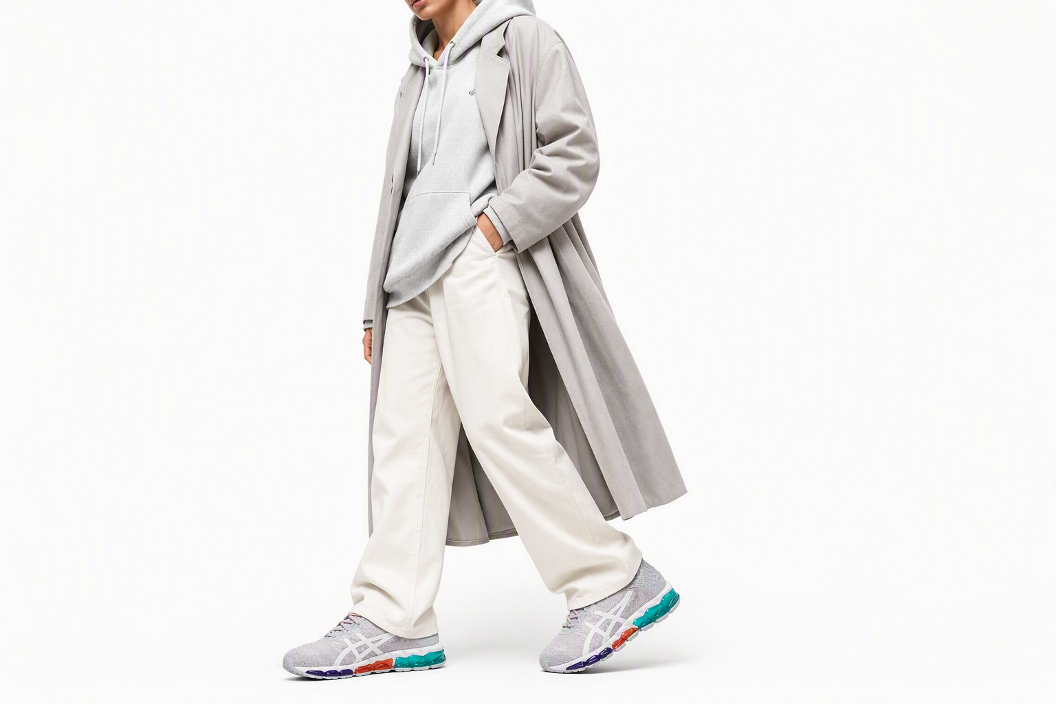 Order （女性）ASICS Gel Quantum 360 5 緹花織布『皮埃蒙特灰多色』1022A132-020