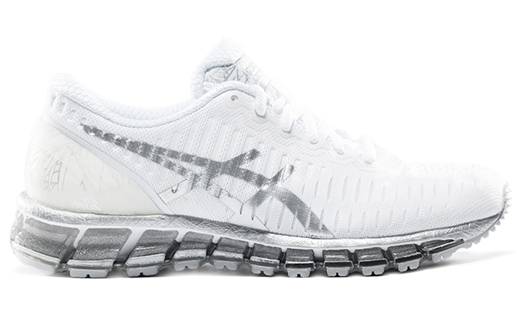 (W) ASICS Gel-QNTM 360 Sneakers 'White Silver' 圖 2