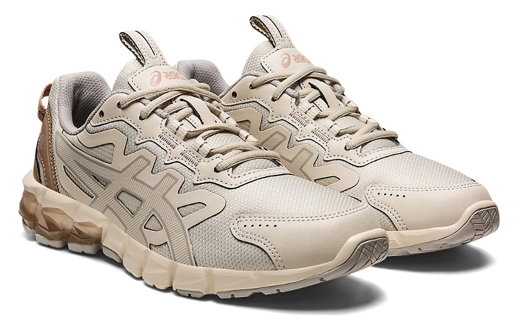 Lookbook 亞瑟士Gel-Quantum 90 舒適百搭 耐磨 低幫 跑步鞋 女款 灰棕