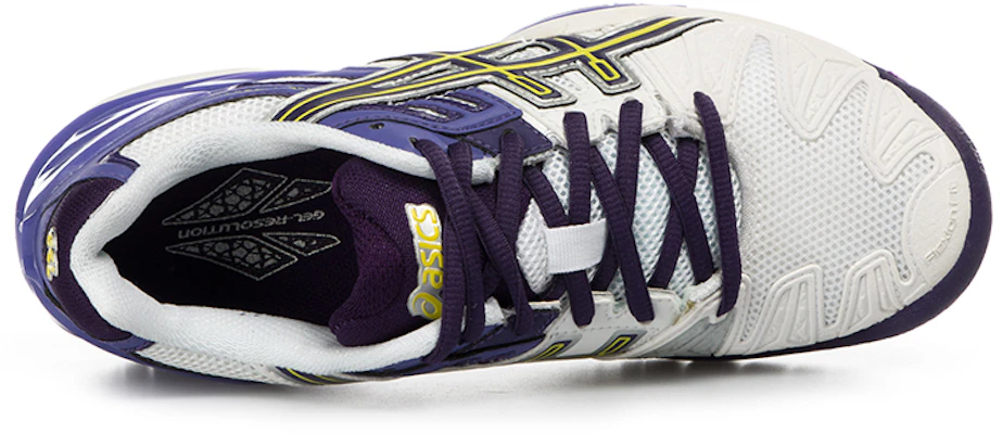 (Women) ASICS Gel-Resolution 5 'White Purple' E350Y-0133 Shop (Women) ASICS Gel-Resolution 5 'White Purple' E350Y-0133