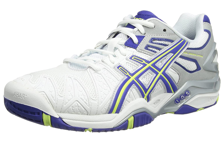 Lookbook (Women) ASICS Gel-Resolution 5 'White Purple Grey' E350Y-0142