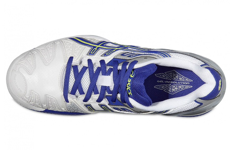 Lookbook (Women) ASICS Gel-Resolution 5 Clay 'White Grey' E352Y-0142